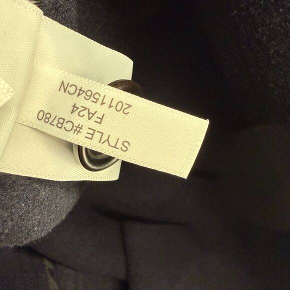 J Crew Jacket Men's XS Blue Navy Cruiser Mackinaw Double Faced Wool Buttons NEW - Picture 12 of 13